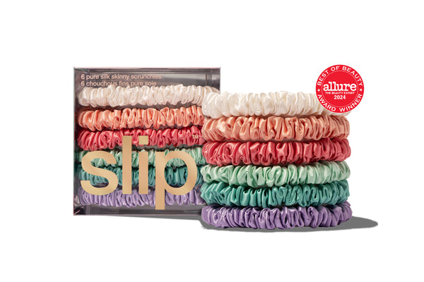 slip Sprinkles Skinny Scrunchies