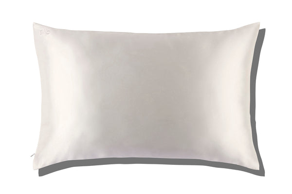 Slip White Queen Zippered Pillowcase