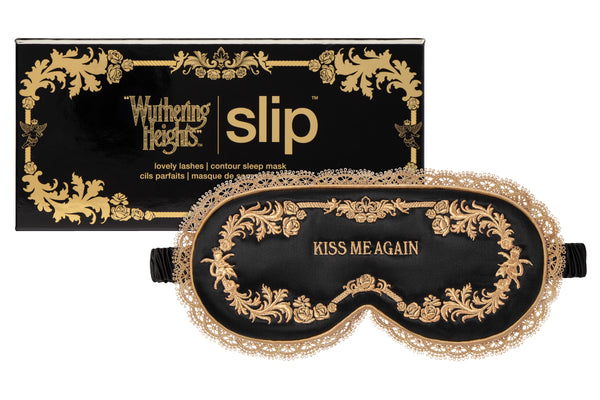 slip Slip x "Wuthering Heights" Contour Sleep Mask With Lace Trim