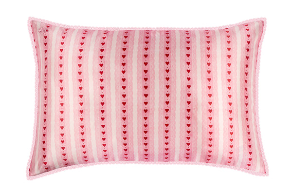 Slip Sweetie Queen Zippered Pillowcase With Lace Trim