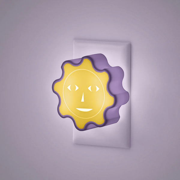 Slowdown Studio Areaware Everybody Night Light - Purple/Yellow