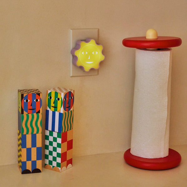 Slowdown Studio Areaware Everybody Night Light - Purple/Yellow