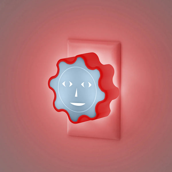 Slowdown Studio Areaware Everybody Night Light - Red/Blue