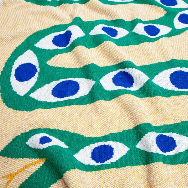 Slowdown Studio Luke John Matthew Arnold Snake Eyes Mini Blanket