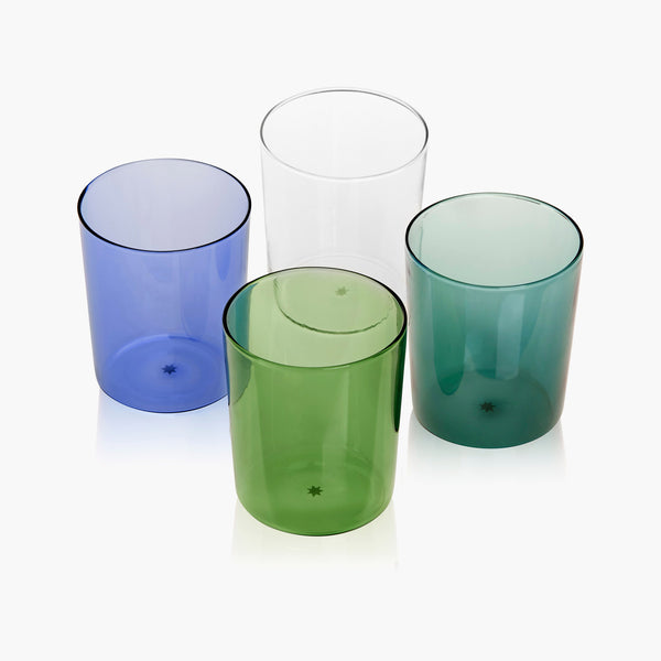 slowdown studio Maison Balzac Large Glass Cups - Set of 4 - Winter