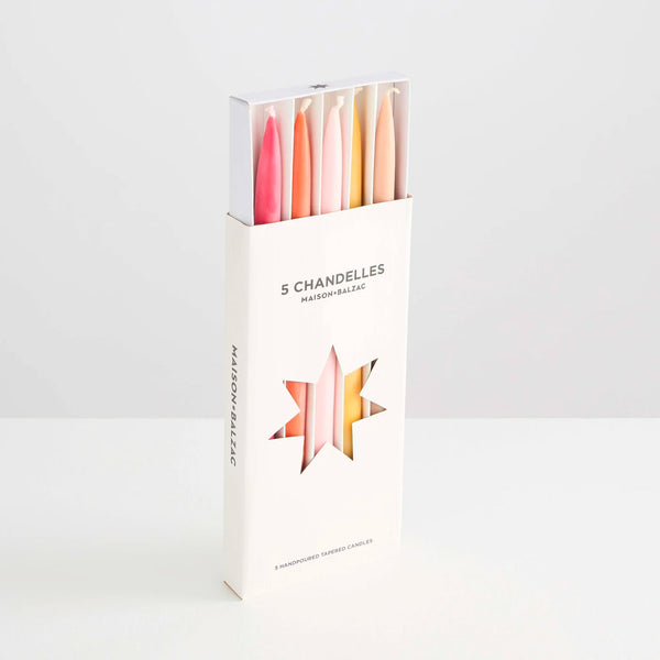 Slowdown Studio Maison Balzac Tapered Candles - Summer Set