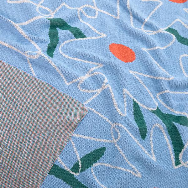 Slowdown Studio Bechan Rees Bloom Knit Blanket