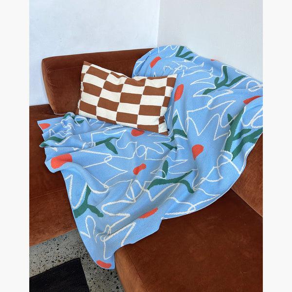 Slowdown Studio Bechan Rees Bloom Knit Blanket