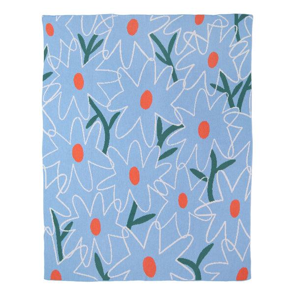 slowdown studio Bechan Rees Bloom Knit Blanket