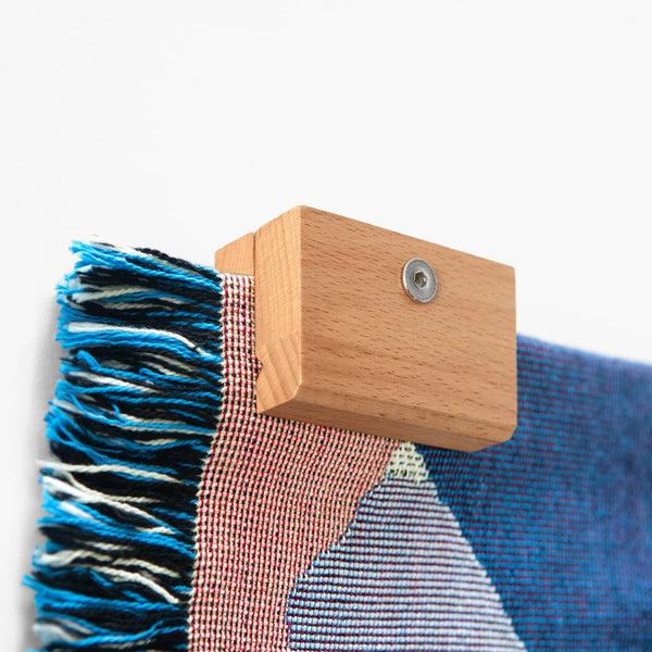 slowdown studio Slowdown Studio Blanket Hanger Clips - Beechwood (Set of 3)