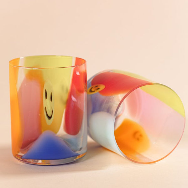 Slowdown Studio Bow Glassworks Tutti Frutti Cup