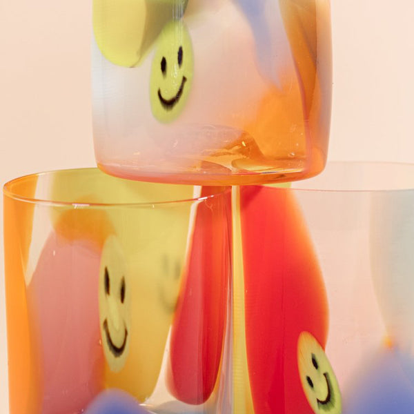 Slowdown Studio Bow Glassworks Tutti Frutti Cup