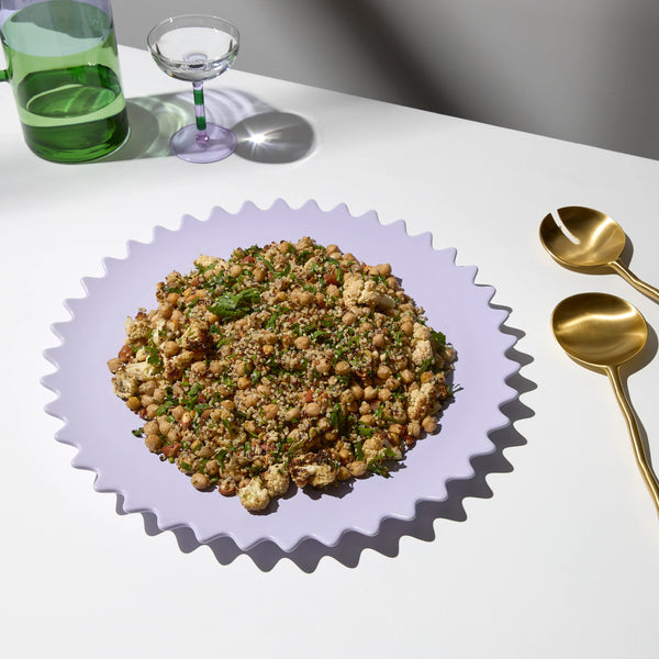 Slowdown Studio Fazeek Zigzag Platter - Lilac