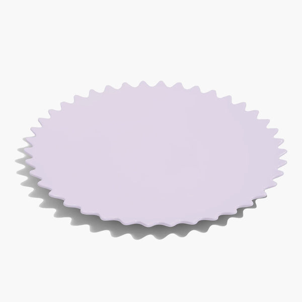 slowdown studio Fazeek Zigzag Platter - Lilac