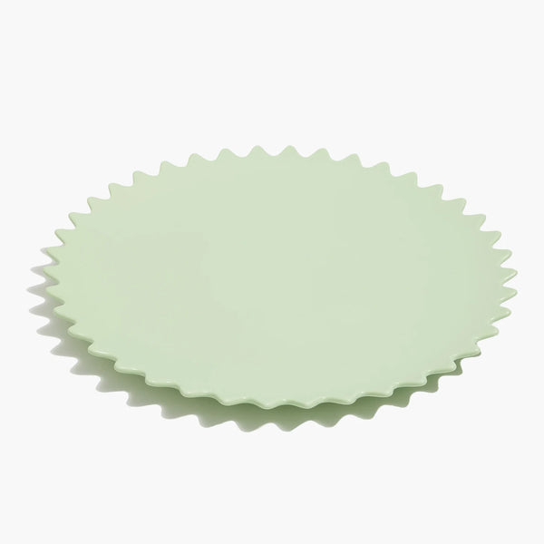 slowdown studio Fazeek Zigzag Platter - Mint