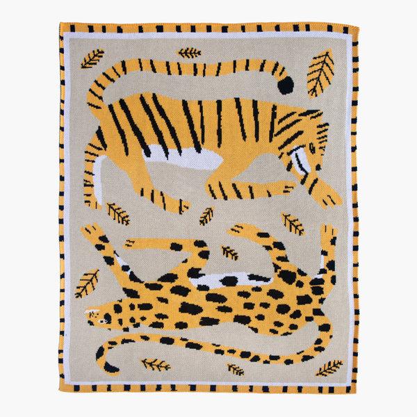 slowdown studio James Daw Big Cats Mini Blanket
