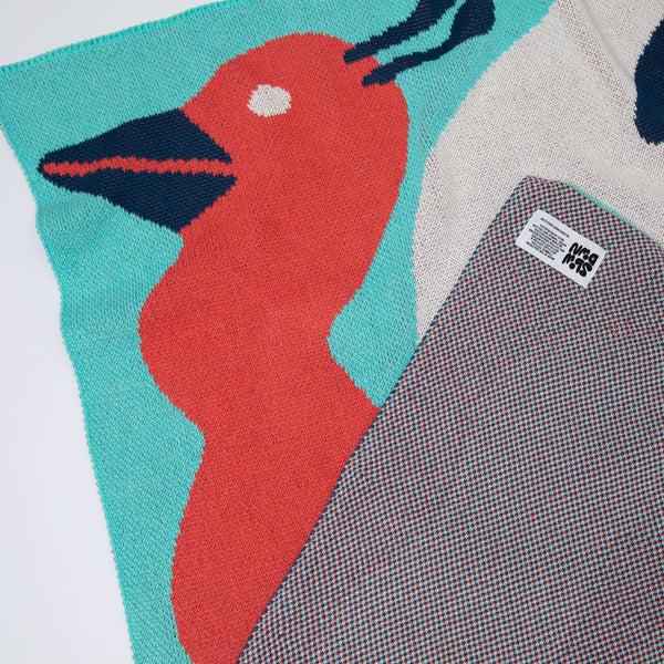 Slowdown Studio Yoko Georgiou Ostrich Mini Blanket