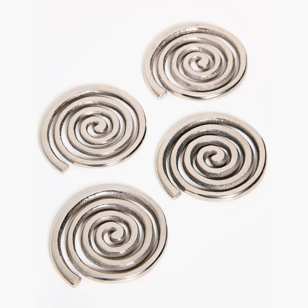 slowdown studio Sophie Lou Jacobsen Spiral Coasters - Set of 4