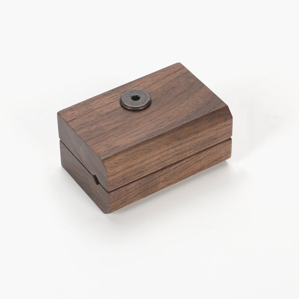 Slowdown Studio Well Made Blanket Hanger Clips - Walnut (Set Of 3)