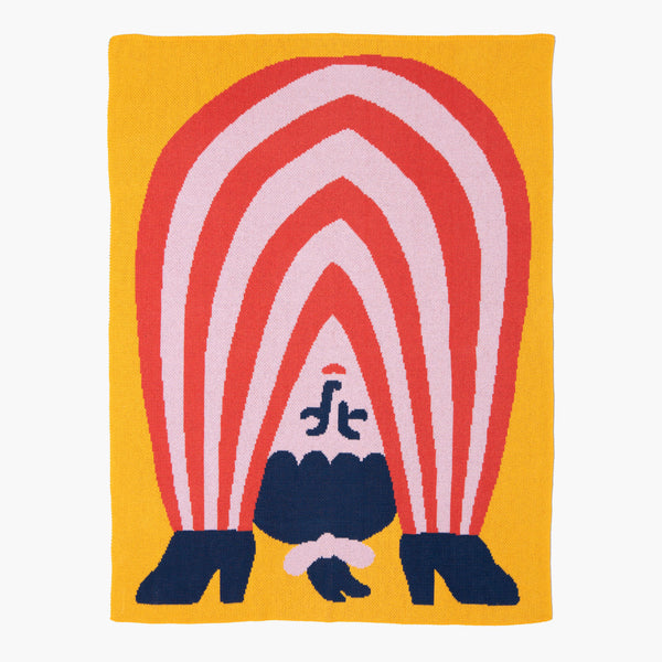 slowdown studio Yoko Georgiou Circus Lady Mini Blanket