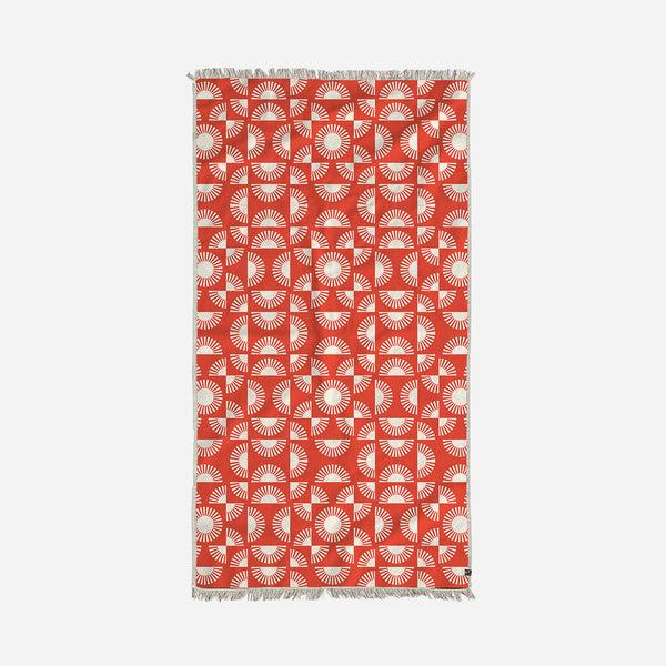 slowtide Cheyenne Driftweave Turkish Towel - Sunburnt