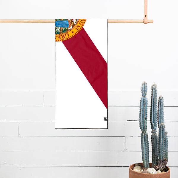 Slowtide Florida Flag Performance Quick-Dry Travel Towel