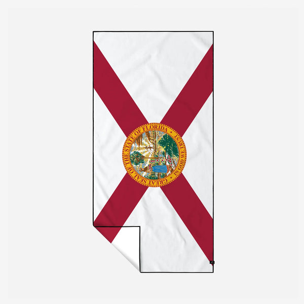slowtide Florida Flag Performance Quick-Dry Travel Towel