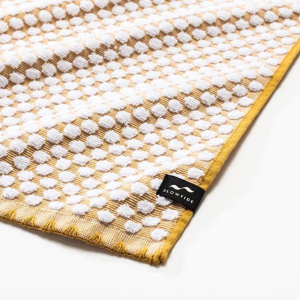Slowtide Clive Bath Towel - Mustard