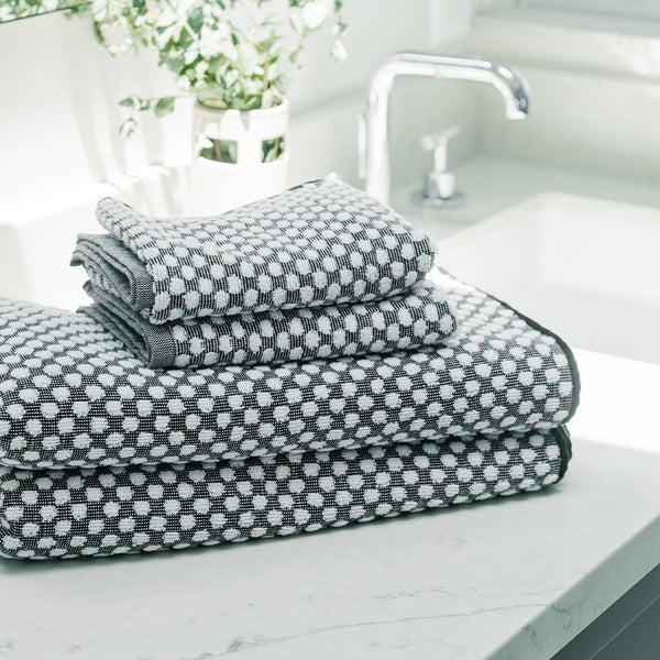 Slowtide Clive Hand Towel - Stone