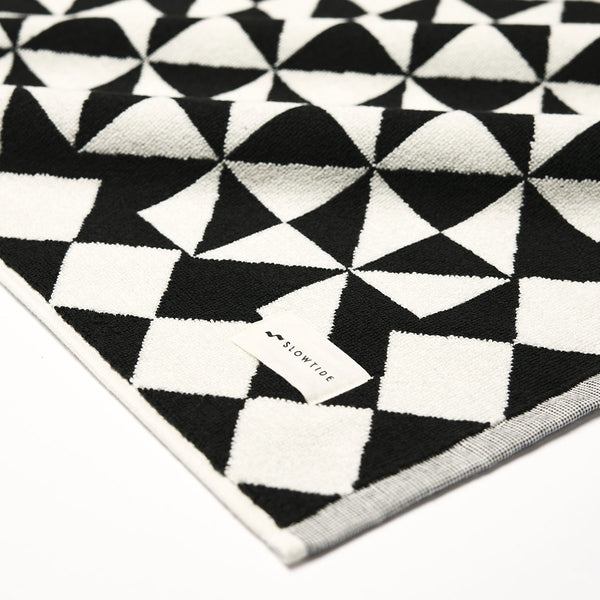 Slowtide Gatsby Bath Mat - Black