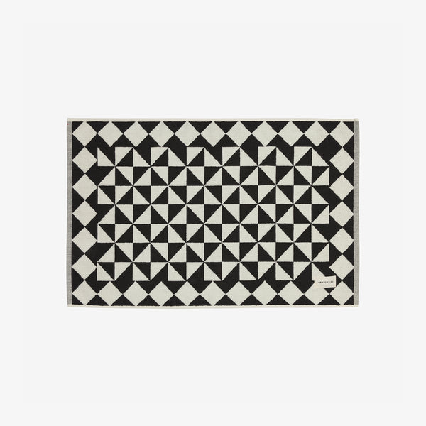 slowtide Gatsby Bath Mat - Black