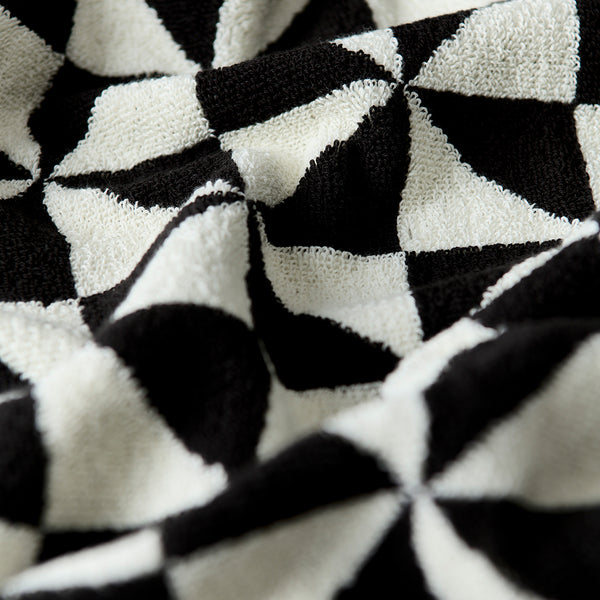 Slowtide Gatsby Bath Towel - Black