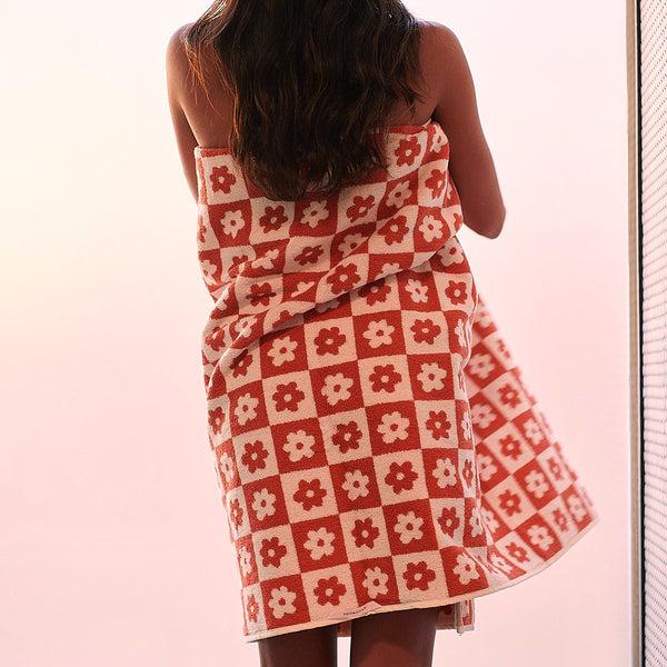 Slowtide Gigi Bath Towel - Rust