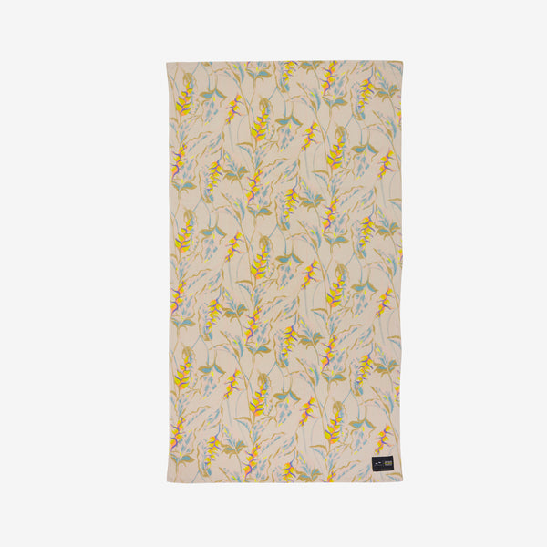 slowtide Heliconia Beach Towel - Cream