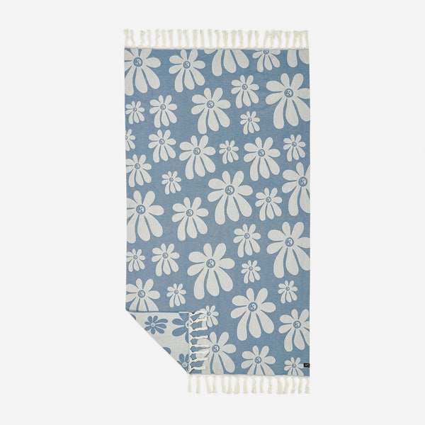 slowtide Iggy Turkish Towel - Blue