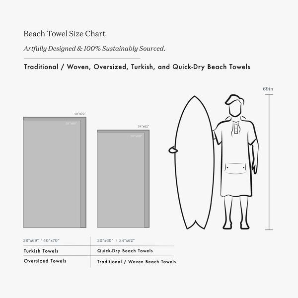 Slowtide Kyoto Beach Towel