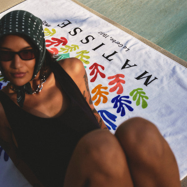 Slowtide La Gerbe Beach Towel