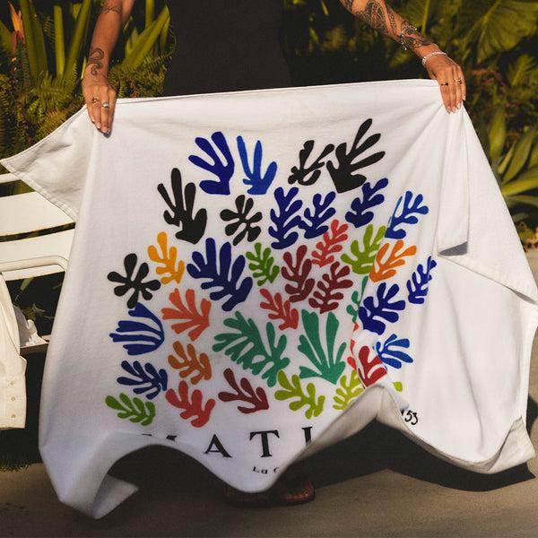 Slowtide La Gerbe Beach Towel