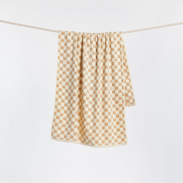 Slowtide Mate Bath Towel - Sandstone