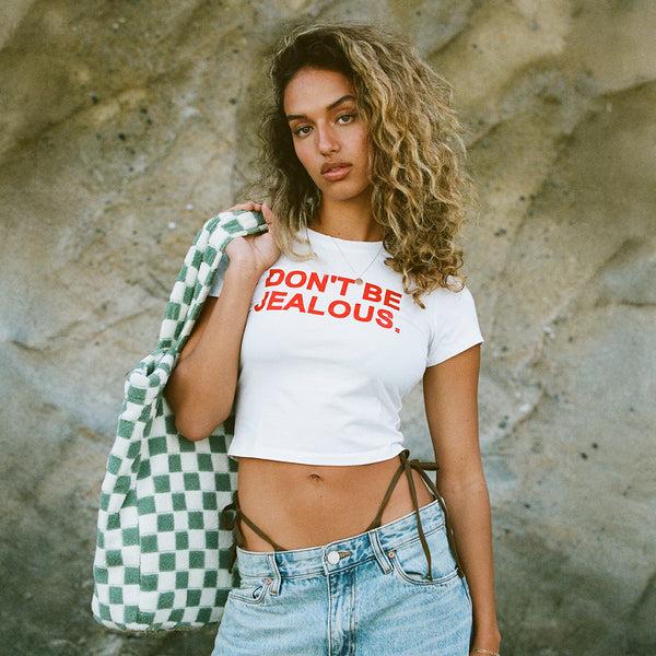 Slowtide Mate Terry Tote Bag - Sage