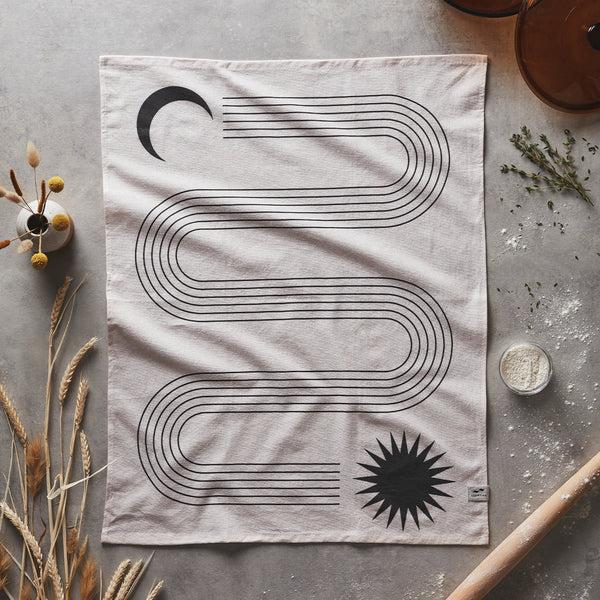 Slowtide Real Fun Wow Cotton Kitchen Towel