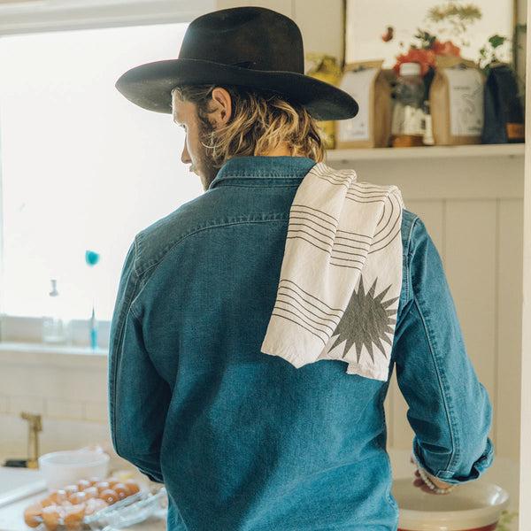 Slowtide Real Fun Wow Cotton Kitchen Towel