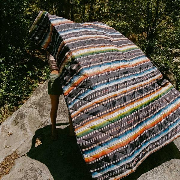 Slowtide Santana Packable Picnic Blanket - Black