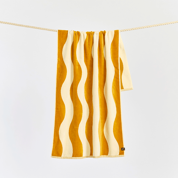 Slowtide Slowtide Stripe Premium Woven Towel - Brush