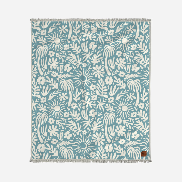 slowtide Sunny Driftweave Beach Blanket