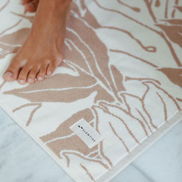 Slowtide Ulu Bath Mat - Cream