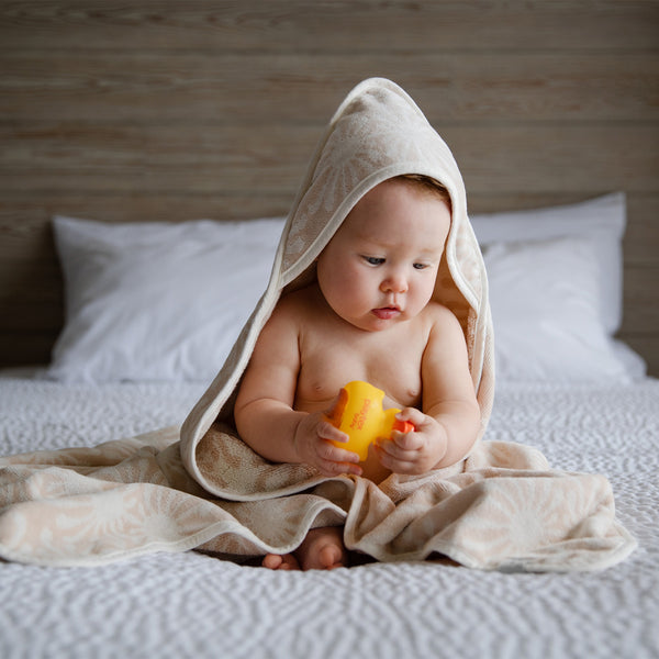 slowtide Up At Dawn Kids Hooded Towel