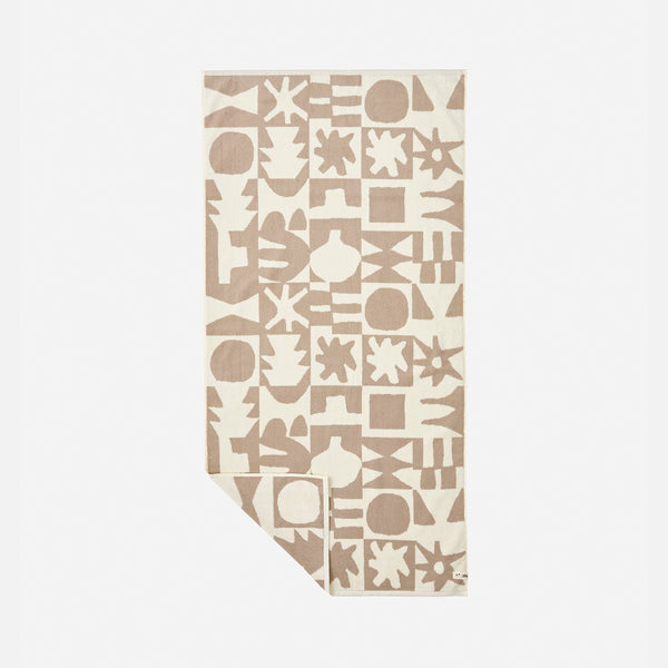 slowtide Upton Bath Towel - Cement