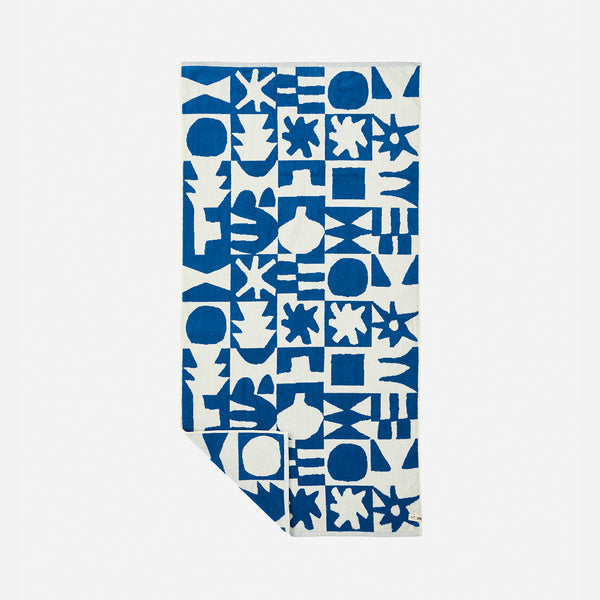 slowtide Upton Bath Towel - Navy