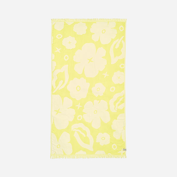 slowtide XOXO Driftweave Turkish Towel - Citron